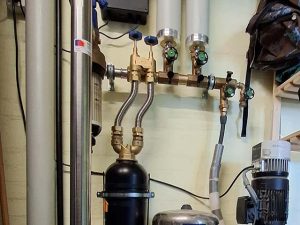 wasserfilter hausanschluss einbaubeispiel Einbaubeispiel eines Wasserfilters TecnoSorb direkt am Hausanschluss